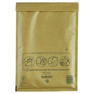 Bubbelpåse F 3 220x330mm brun 100 fp