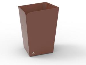 Papperskorg ALBA 18L terrakotta