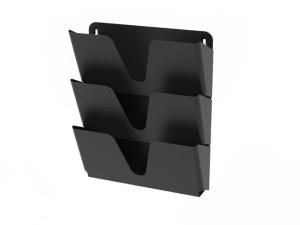 Blankettfack ALBA 3st metal fack svart