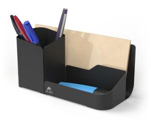 Prylställ ALBA 3 fack metall svart