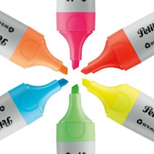 Överstrykningspenna Pelikan neon 6 fp