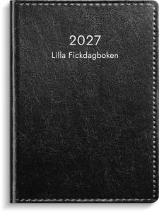 Lilla Fickdagboken 2027 konstläder svart