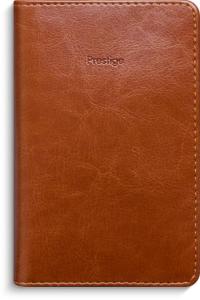 Kalender Prestige 2027 cognac konstläder