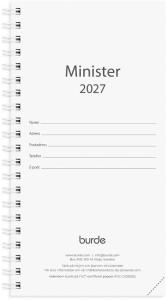 Kalender Minister refill 2027