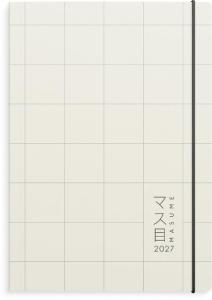 Calendar Masume 2027 engelsk text