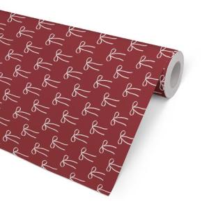 Julpapper Sweet bow 57cmx154m
