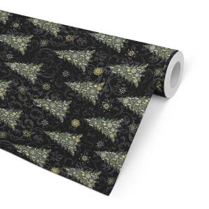 Julpapper Gold tree 57cmx154m