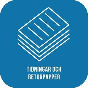 Dekal NORDEX tidning returpapper