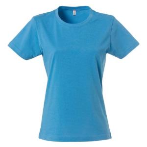 T-shirt CLIQUE 029031 dam turkos S