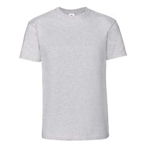T-shirt FRUIT 195T gråmel 4XL