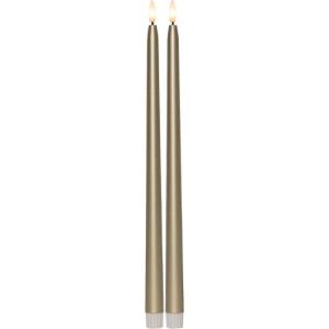 Antikljus STAR TRADING Guld 39cm 2 fp