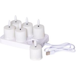 Ledljus START TRADING laddstation 6 ljus