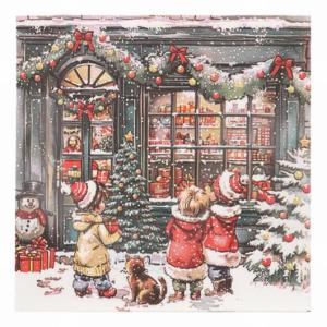 Servetter PAPSTAR Xmas 3lag 33cm 20 fp