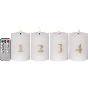 Blockljus STAR TRADING Advent 4 fp