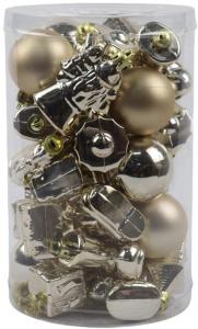 Julkula FESTIVE Mix 4 5cm 35 fp guld