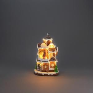 Dekoration Pepparkaksby 30cm
