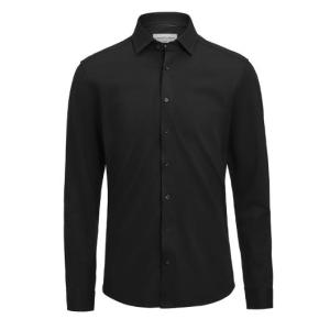 Skjorta J H&F IB135 piké reg svart XL