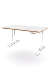 Bordsskiva LEITZ 120x70cm vit