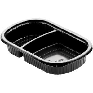 Matlåda DUNI PP 2fack 500 250ml 50 fp