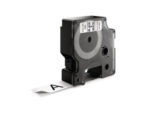 Tape DYMO D1 19mm perm svart på vit