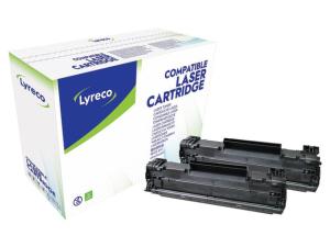 Toner LYRECO HP CE285A 1 6K svart 2 fp