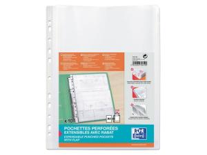 Plastficka OXFORD bälg 10 fp