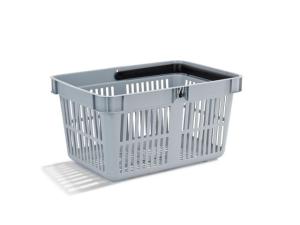 Kundkorg 27L grå