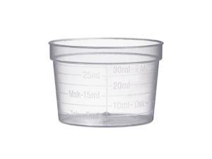 Medicinbägare bred klar frukost30ml50 fp