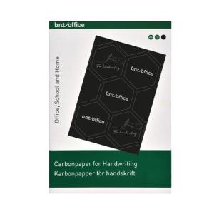 Karbonpapper BNT A4 svart 10 fp