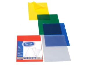 Aktmapp BANTEX PP A4 0 11 ofärgad 10 fp