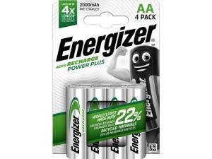 Batteri Laddbar ENERGIZER P-P AA 4 fp