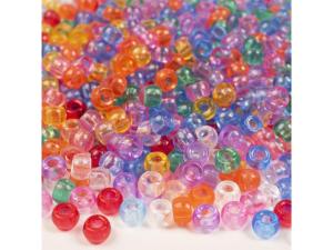 Kongopärlor transparenta 1000 fp