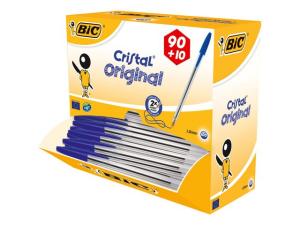 Kulpenna BIC Cristal 1 0 blå 100 fp