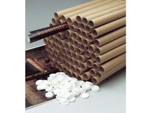 Plastlock till papptub 50mm i diam160 fp