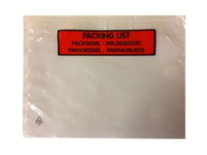 Packsedelskuvert C6 med tryck 1000 fp