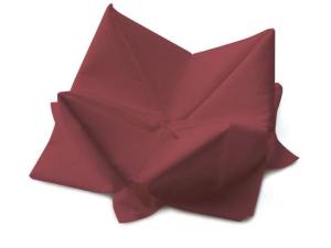 Servett 3-lags 33x33cm vinröd 125 fp