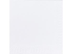 Servett 3-lags 40x40cm vit 125 fp