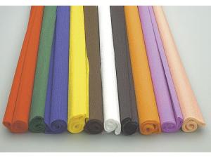 Kräppapper 2 5x0 5m röd