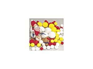 Papperskulor 60mm vit 10 fp