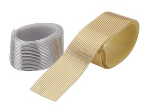 Dekorationsband Vax 8 5m guld