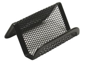 Visitkorts mobilhållare svart