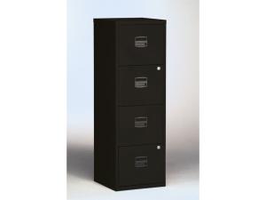 Hängmappsskåp 4 lådor 132 1x41 3x40cm sv