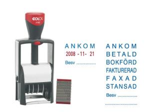 Stämpel COLOP datum stativ S2160 RL