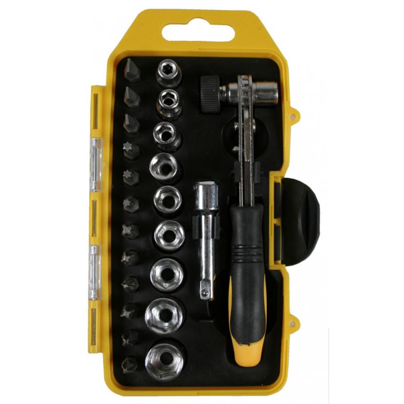 Bits och hylssats 23 delar