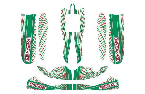 Dekalkit Tony Kart M8, mini