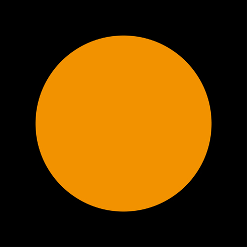 Flagga svart / orange