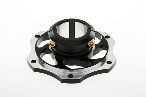 Bromsskivecentrum, svart 50 mm