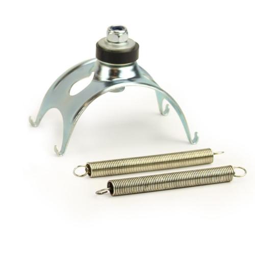 Hållare Ljuddämpare med fäste och fjädrar