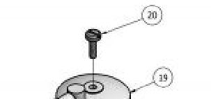 Skruv till Lock med slanganslutning