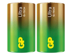 Batteri LR20, GP 2 pack